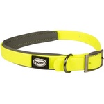 Duvoplus Explor South PVC Neon нашийник за кучета - Неон Жълт, обиколка 35-55 см, ширина 20 мм, Белгия - 11081