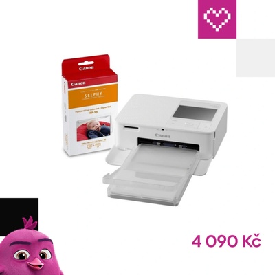 Canon Selphy CP-1500 bílá Print Kit