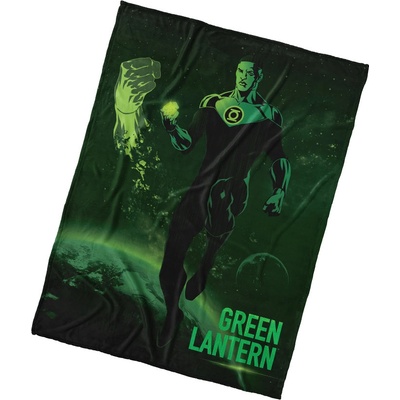Carbotex Mikroplyšová deka Green Lantern 150x200