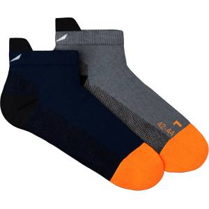 Salewa Мъжки туристически чорапи Salewa MTN TRN All Mountain Low Sock Walking socks - Navy Blazer - размер 39-41 (EU) (201-4825-0113)