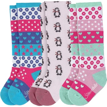 Sterntaler Детски памучен чорапогащник за момичета - Промо пакет 3 броя, Sterntaler