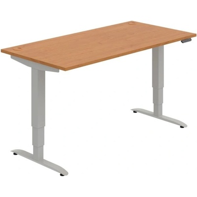 OFFICE PRO s.r.o. HOBIS výškovo nastaviteľný stôl 160 cm, pamäť.ovlad. - MOTION MS 3M 1600, jelša