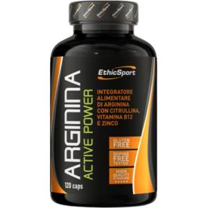 EthicSport ARGININA Active Power Caps | AAKG with L-Citrulline [120 капсули]