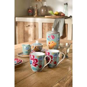 Pip Studio комплект керамични чаши от порцелан 450 ml (51002599)