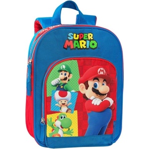  Раница за детска градина Super Mario Red/Blue (73204)