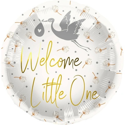 Folat Foliový balonek kulatý Welcome Little One 45 cm
