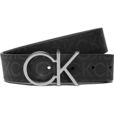 Calvin Klein Дамски колан Calvin Klein Ck Logo Belt 3.0 Epi Mono K60K611902 Black Epi Mono 0GJ (Ck Logo Belt 3.0 Epi Mono K60K611902)