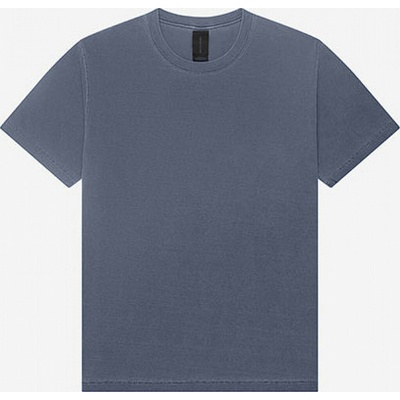 Bella+Canvas Robustní unisex tričko s kulatým výstřihem a efektem seprání modrá námořní BL4810GD