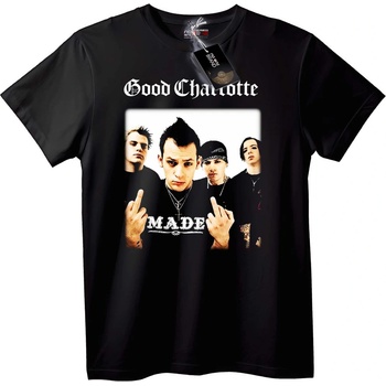 NOONEBRAND Тениска Good Charlotte - M, Black