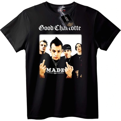 NOONEBRAND Тениска Good Charlotte - M, Black