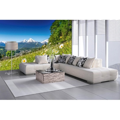 DIMEX ART Самозалепваща се флизелинова фототапета алпийски пейзаж 375 x 250 см