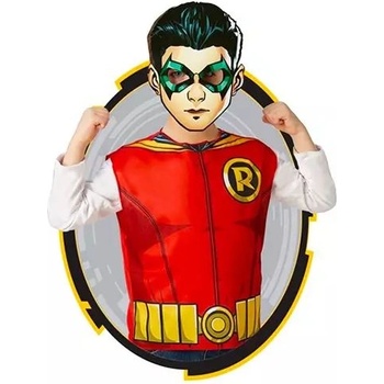 Rubies Руби: Лига на справедливостта - Премиум костюм Робин с хартиена маска, 95-125 см (33687r)