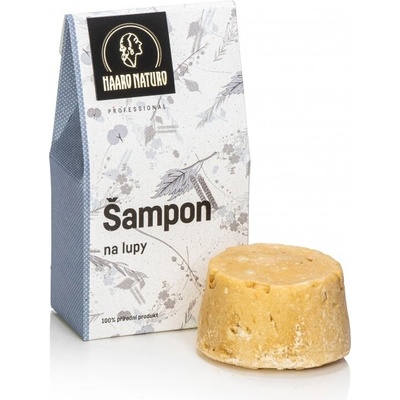 Haaro Naturo tuhý šampon na lupy s konopným a nimbovým olejem 50 g