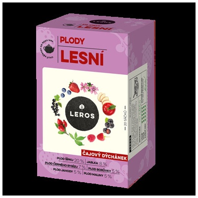 Leros Čajový večierok lesné plody 20 sáčkov