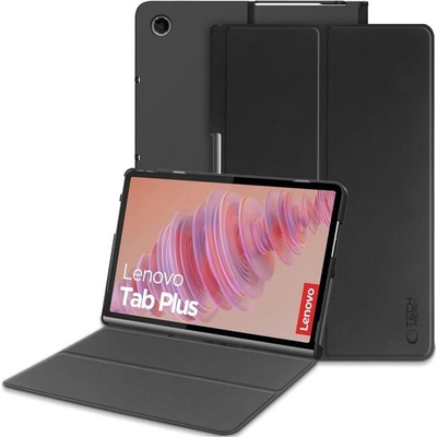 Tech-Protect Калъф за Lenovo Tab Plus 11.5", Tech-Protect Slim Hybrid Case, Черен (5906302375721)