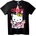NOONEBRAND Тениска 'Hello Kitty Кралица' - 4XL, White