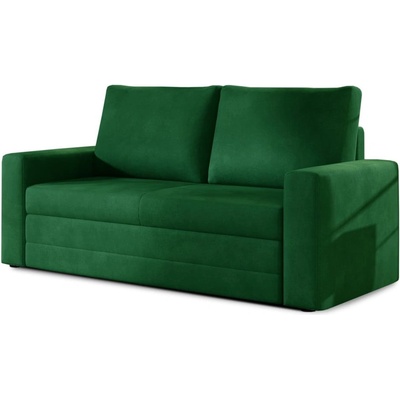 Eltap Зелен кадифен разтегателен диван с място за съхранение 151 cm Wave - ELTAP (Wv_07)