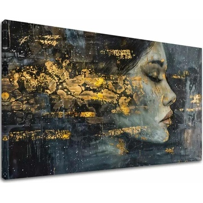 Elegantný obraz ženy Záhadná cudzinka - 60x90 cm