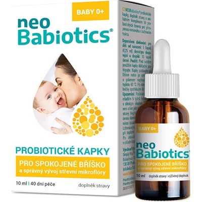 NEO Babiotics probiotické kvapky Baby 0+ 10 ml