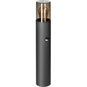 ORNO Градински осветител SALVIA bollard, E27 max. 15W, с PIR, 50cm, IP54, сив - Orno AD-OP-6575GE27PPR (AD-OP-6575GE27PPR)