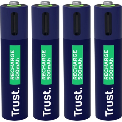 Trust USB-C Li-Ion AAA 500 mAh 4ks 25671