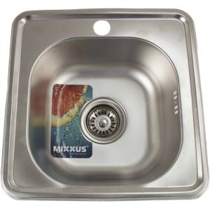 Mixxus Z3838-06-160D (decor) кухненска мивка от неръждаема стомана (8564) Мивка за вграждане