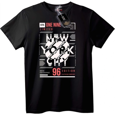 NOONEBRAND Тениска Ню Йорк Сити 96 Издание - 2XL, White