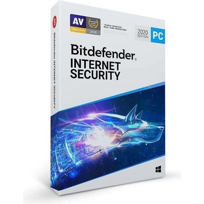 Bitdefender Internet Security 2020 3 lic. 12 mes.
