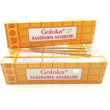 Goloka vonné tyčinky Nag Champa Agarbathi 40 g