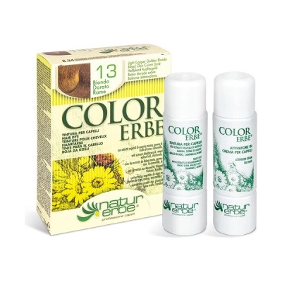 Natur Erbe Color Erbe farba na vlasy 13 Zlatisto medená blond 8.34