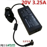 Fujitsu-Siemens Захранване (заместител) за лаптопи Fujitsu-Siemens, 20V/3.25A/65W, жак (5.5 x 2.5) (SZ101366)