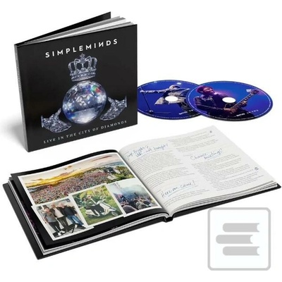 SIMPLE Minds Live in the city of Diamonds 2 CD