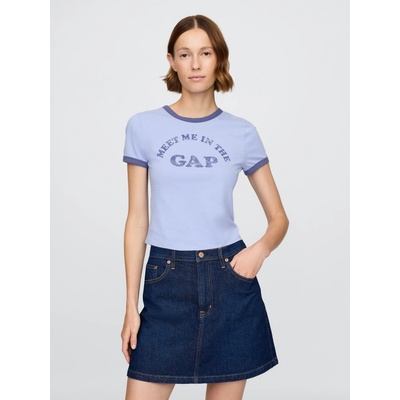GAP Dámske Crop tričko s logom 749366 03
