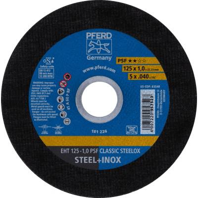 Pferd rezací kotúč 125 x 1,0 mm 61715250