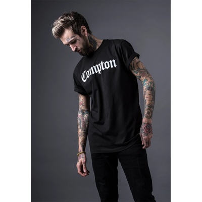 Mister Tee Мъжка тениска Mister Tee Compton черен цвятUB-MT268-00007 - Черен, размер XL