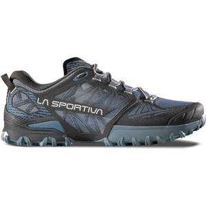 La Sportiva Дамски маратонки La Sportiva Women's Bushido III Wide Trail running shoes - Carbon / Limestone - размер 40, 5 (EU) (123-1449-0220)