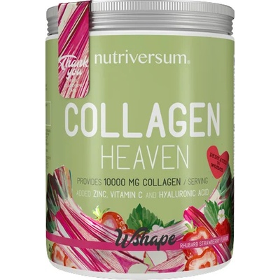Nutriversum WShape Collagen Heaven, ягода с ревен, 300 g, Nutriversum