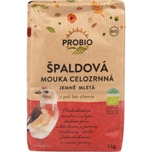 Probio Múka špaldová celozrnná jemne mletá bio 1 kg