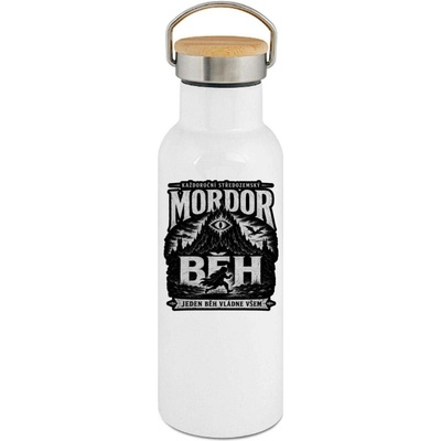 123TRIKO termoska Mordor běh, černý tisk 500 ml vtipné
