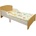 Ginger Home Детско Дървено Легло със Защита и Подматрачна Рамка 140/70 см - ginger home (tf11170)