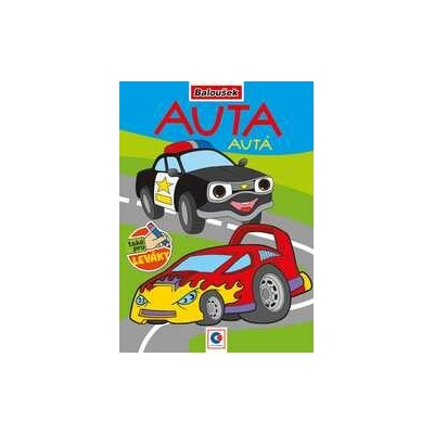 Omalovánka A5 Auta