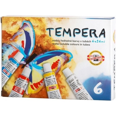 Koh-i-noor Souprava temperových barev 6x 16 ml 162547