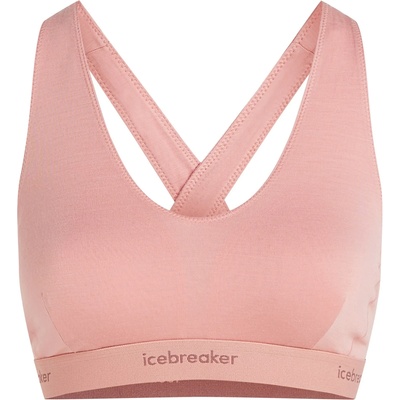 Icebreaker Дамски спортен сутиен Icebreaker Women's 125 Cool-Lite Sprite Racerback Bra Sports bra - Blush - размер XS (114-3264-0711)
