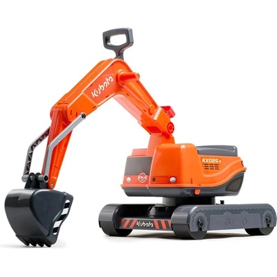 FALK bagr Kubota KX080-4 s helmou a kužely