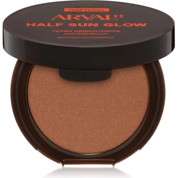 Arval Half Times Half Sun Glow Waterproof Bronzer водоустойчива бронзираща пудра 8 гр