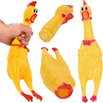Verk 19035 Pískací hračka pro psy kuře 31 cm