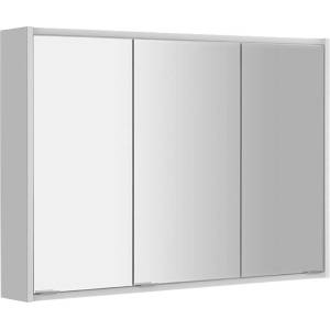 SAPHO Batu - Огледален шкаф 100x78x15 см, със LED осветление, бял 1141130 (1141130)