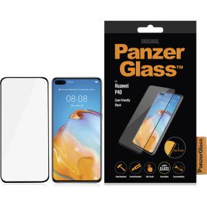 Panzer Стъклен протектор PanzerGlass за Huawei P40 CaseFriendly - Черен