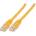 EFB Elektronik RJ45 Patch cable U/UTP, Cat. 6, PVC, CCA, пач кабел, жълт (K8100GE.3)