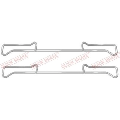 Sada příslušenství, obložení kotoučové brzdy QUICK BRAKE 109-1678